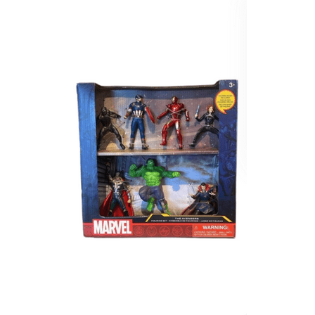 Disney Parks Marvel The Avengers Figurine Playset Toy New With Box