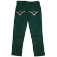 thumbnail image 2 of Carter's Watch the Wear - Little Girls' Twill Pant 32971-5 (dark green), 2 of 3