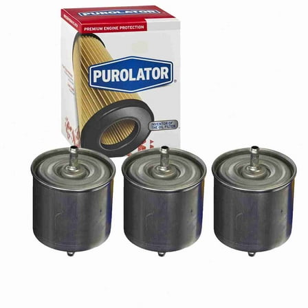3 pc Purolator F54794 Fuel Filters for 0-450-903-003 0-986-450-010 043-0165 043-0803 043-0831 122288 122289 122290 16400-0B000 16400-0B001 16400-0G098A 16400-A4201 16400-AH201 16400-AW002A