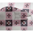 thumbnail image 4 of oneOone Viscose Chiffon Fabric Check Ikat Fabric Prints By Yard 42 Inch Wide, 4 of 4