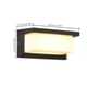 thumbnail image 5 of Lámpara LED impermeable montada en la pared Luz de sensor de exterior vintage Luz de iluminación de patio de balcón Sweethay HA000338-00B, 5 of 7