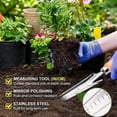 thumbnail image 3 of Weed Puller Tool, 2025 Upgraded 13inch Wooden Handle Gardening Weeding Tool, 3 of 4