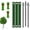 Black floor nail 9-piece set, variant on Tree Stakes and Supports | Plant Anchoring Support Stakes Tool,Tree Leaning Straightener,for Garden Lawn Backyard Outdoor Greenhouse Patio Fence Trellis