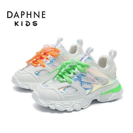 

DAPHNE Children‘s Running Shoes Lace-up Design Casual Shoes For Outdoor