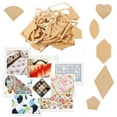 thumbnail image 1 of Quilt Template,54 Pcs Quilting Template Quilting Accessory Leather Craft Template Best in its Class, 1 of 8