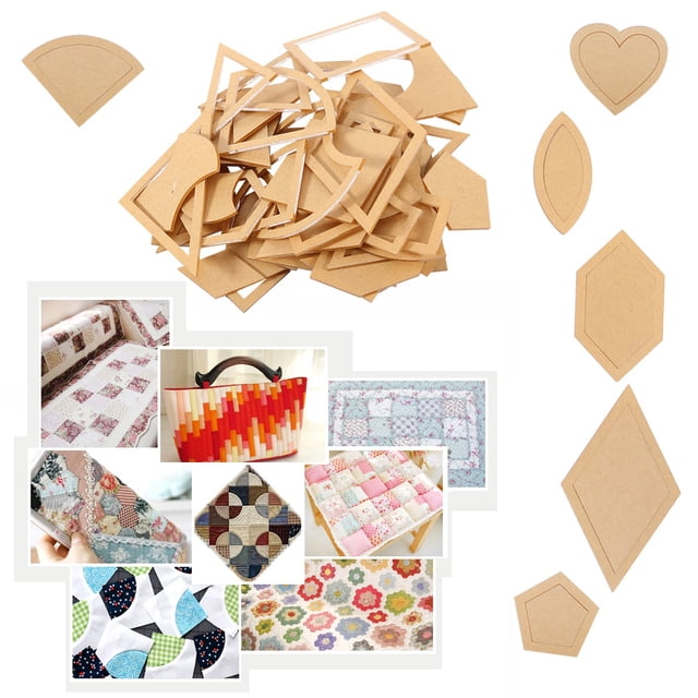 Quilt Template,54 Pcs Quilting Template Quilting Accessory Leather Craft Template Best in its Class
