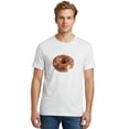 thumbnail image 2 of Chocolate-Donut-2 Mens Graphic Tee, 100% Cotton, Casual Summer Wear BAA301, 2 of 2