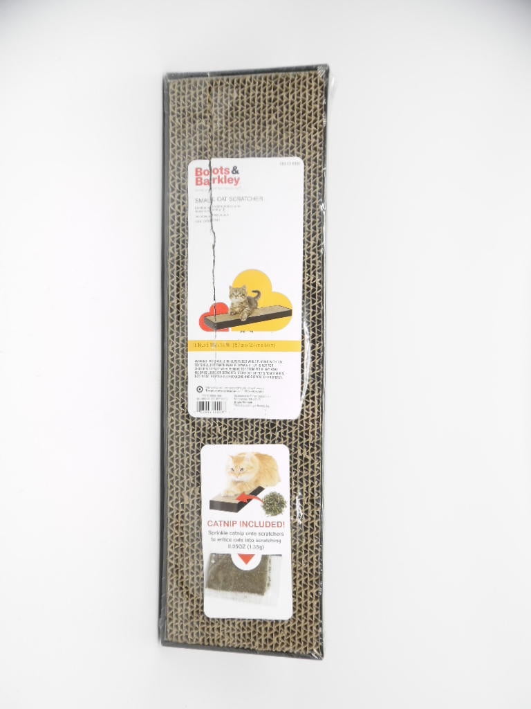Boots & Barkley Essential Small Cat Scratcher Black 18" (L), 1.5" (H