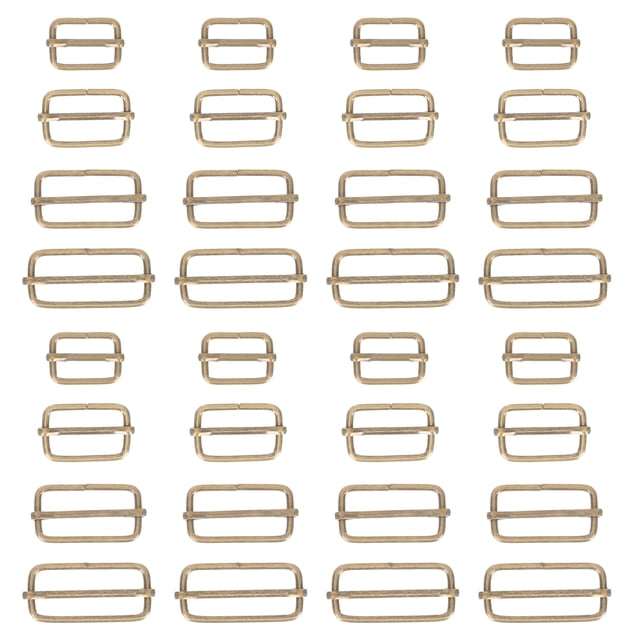 80 piezas de hebillas para bolsos, hebillas ajustables para ropa
