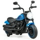 thumbnail image 1 of Costway Motocicleta eléctrica para niños de 6 V con ruedas de entrenamiento, faros LED, tablero de música, azul, 1 of 3