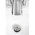 SinkShroom Chrome Edition Bathroom Sink Drain Protector, Hair Catcher