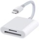 thumbnail image 1 of Lightning till SD Kortläsare iPhone Vit - SD Card Reader, 1 of 5