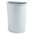 thumbnail image 2 of Rubbermaid Untouchable Waste Container, Half-round, Plastic, 21 gal, Beige, 2 of 2