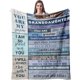 thumbnail image 1 of LHSHID Granddaughter Gifts from Grandma Blanket Granddaughter Gifts Throw Blanket Gifts for Granddaughter Blankets Throws Granddaughter Gift Ideas for Birthday Graduation Christmas 40"x50", 1 of 7