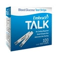 thumbnail image 3 of Embrace TALK Blood Glucose Test Strips, Box of 100, 3 of 3