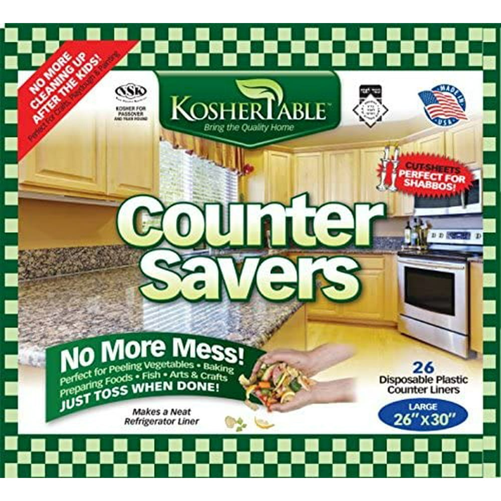 25 Pack eDayDeal Versatile Kitchen Countertop Protectors For Kitchen