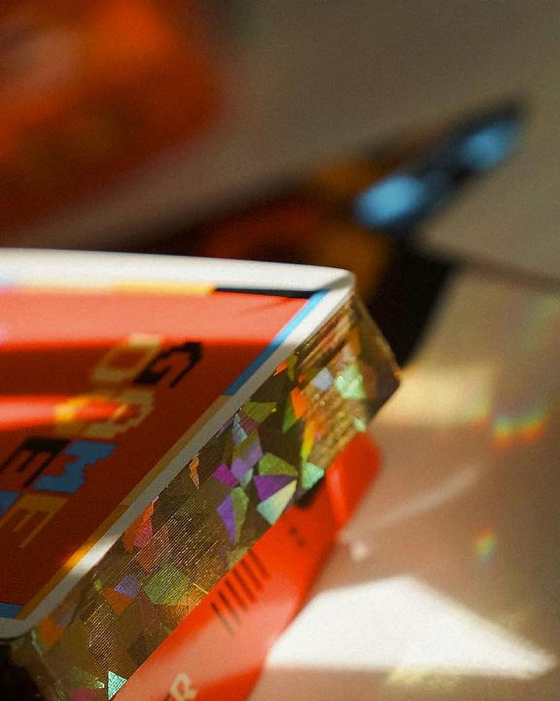 Game Over Red Gold Holo Gilded Playing Cards by Gemini