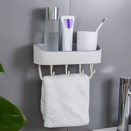 Fournitures de salle de bain crochets porte-serviettes de salle de bain  étagères à ventouse produit avec crochet