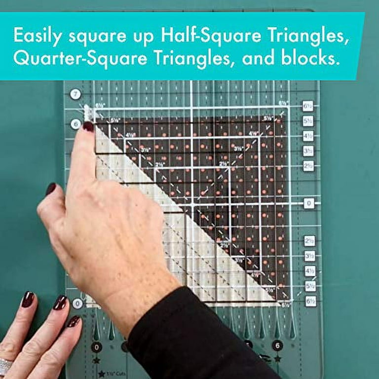 Creative Grids Stripology Squared Mini Quilt Ruler (CGRGE3) 
