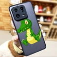thumbnail image 3 of Funda mate para Xiaomi 13 12 12S 12T 11 11T 10 10T 10S 9 8 6X 5X PRO LITE 5G Funda Coque Shell cubierta lindo cocodrilo de dibujos animados, 3 of 5