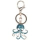 thumbnail image 5 of Llavero, Colgante De Llave, Colgante De Bolsa Socio De Aleación De Zinc Para Vacaciones De Amigos De Miembros De La Familia ZAQW Azul+Azul, 5 of 8