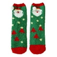 thumbnail image 2 of GILIGEGE 1 Pairs Womens Fuzzy Socks Cozy Winter Warm Fluffy Soft Cute Animal Fuzzy Home Slipper Socks Fleece Soft Winter Warm Slipper Sock for Women Girls Xmas Holiday Party Gifts, 2 of 5