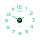 thumbnail image 5 of Pegatinas luminosas para reloj mural, relojes decorativos, adhesivos de pared 3D, reloj de pared DIY para comedor, 5 of 9