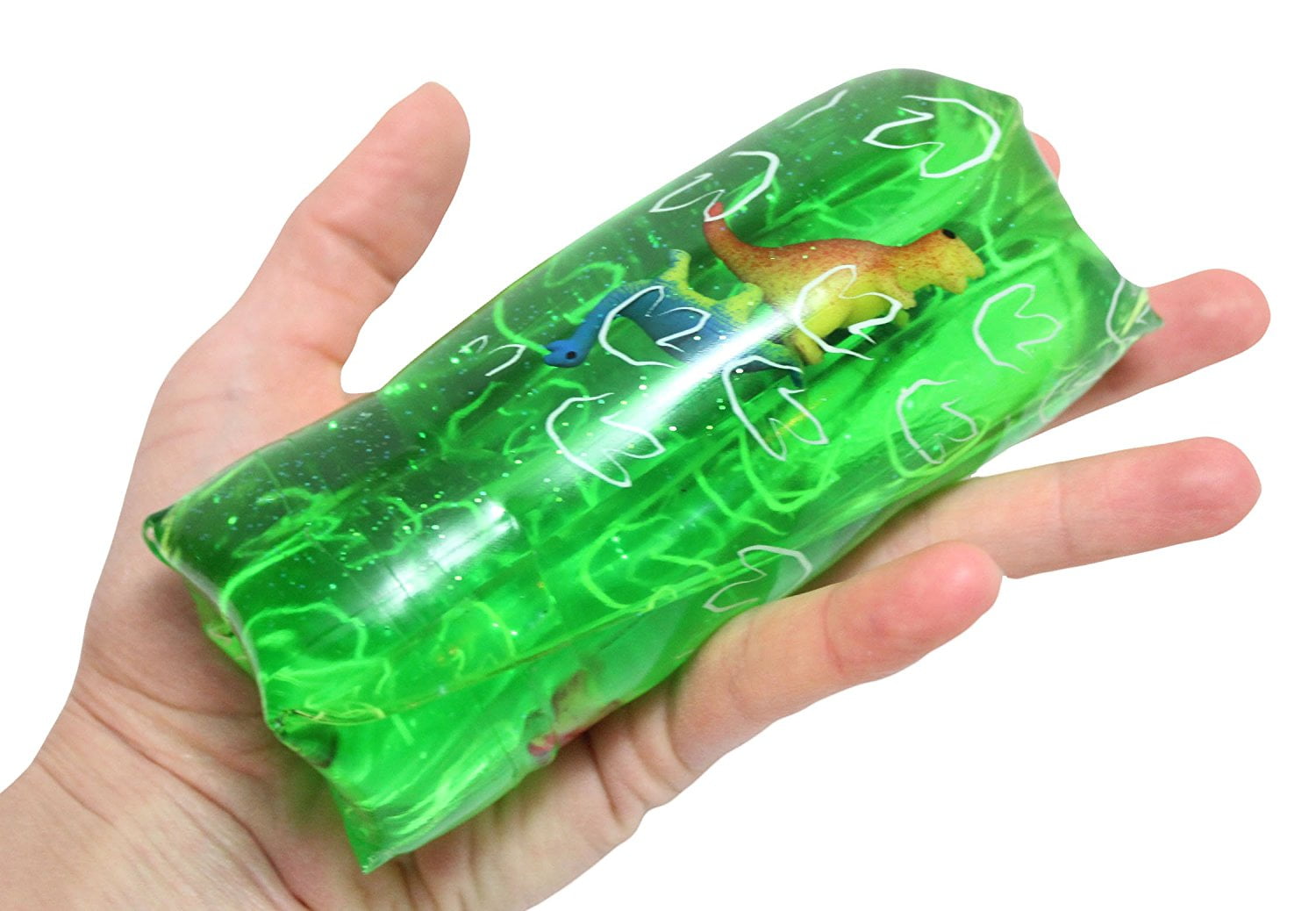 Tilmeld fisk Overfrakke Jumbo Dinosaur Water Snake Wiggler - Slippery Tube Toy Novelty Trick -  Walmart.com