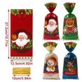 thumbnail image 1 of Bolsas de regalo de Papá Noel para Navidad, suministros de embalaje de galletas, 25/50 piezas, 2023, 1 of 4