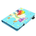thumbnail image 4 of Allytech Universal Case for 7-8 Inch Tablet, PU Leather Smart Book Style Stand Protective Case with Card Slots Magnetic Closure Protector for All 7-8 Inch Tablet, Star Unicorn, 4 of 10