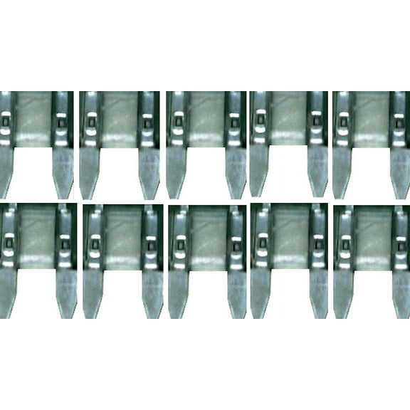 DNF 10 Pack 2 AMP ATS/ATC Mini Blade 12V Automobile Fuses