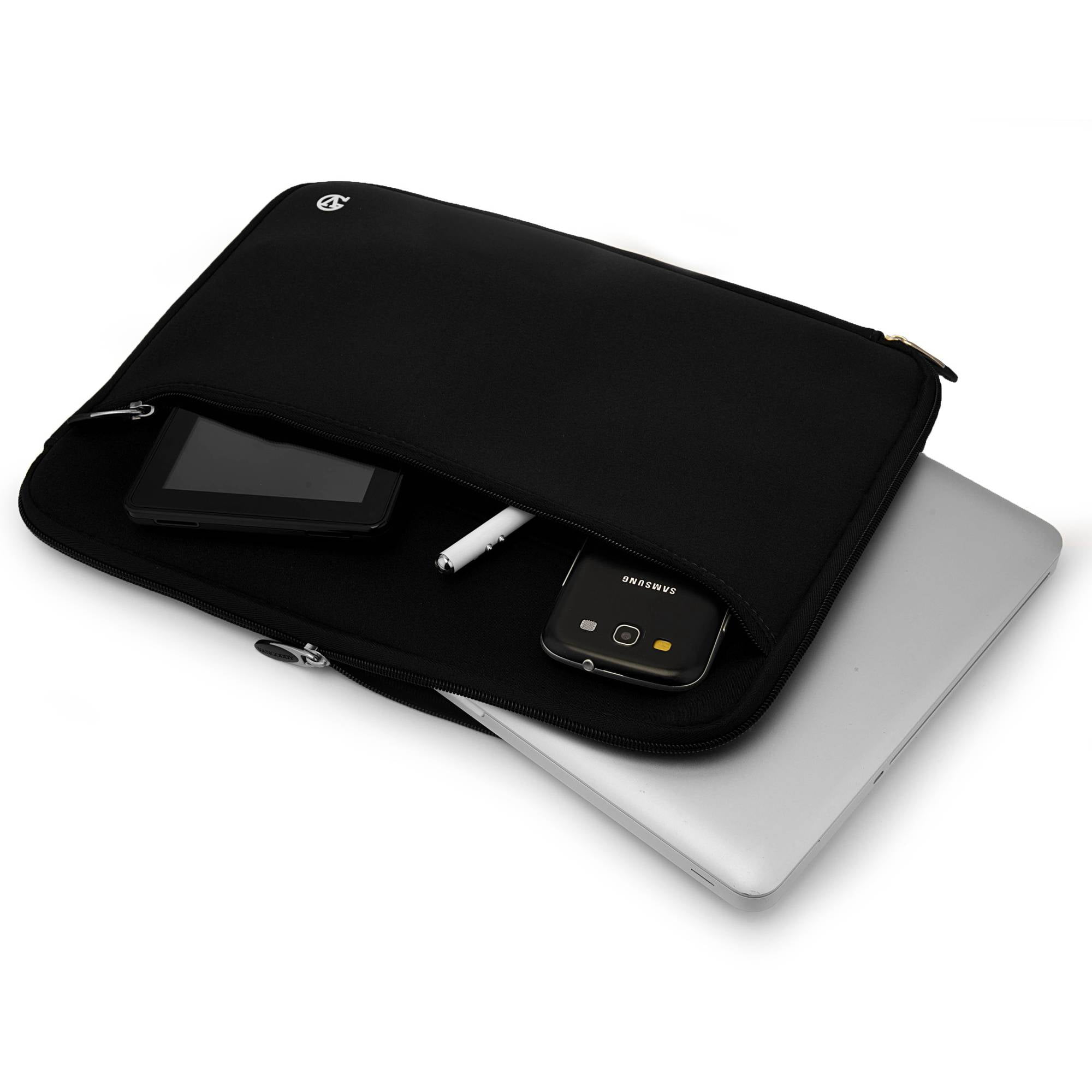 VANGODDY Neoprene Laptop / Notebook / Ultrabook Slim Compact Carrying Sleeve fits up to 12.9, 13, 13.3 inch Devices [Assorted Colors]
