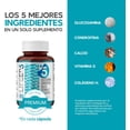thumbnail image 4 of GLUCOSAMINA Lifeed5 60 cápsulas con Condriotina y Calcio Multivitamínico LIFEED5 JOINTS, 4 of 7