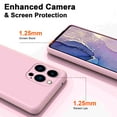 thumbnail image 6 of Allytech Liquid Silicone Case for iPhone 11 Pro, [Silky Touch] Soft Microfiber Lining Shockproof Anti-Fingerprint Case, [Slim & Light] Full Camera Protection Solid Color Case, Purple, 6 of 7