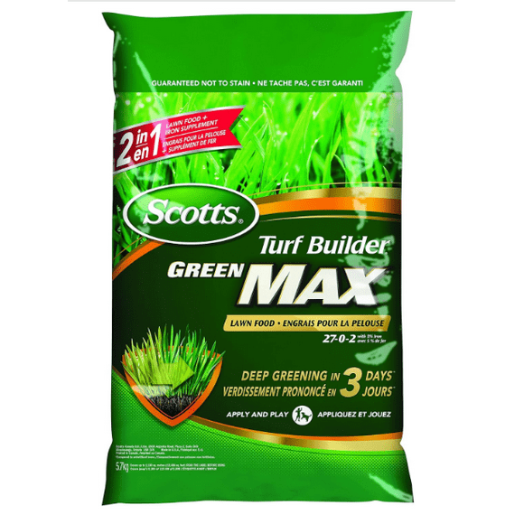 Turf Builder Green Max 2 in 1 Lawn Fertilizer (27-0-2) - 5.7 kg