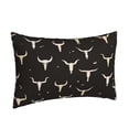 thumbnail image 2 of Fotbe Cow Skulls Pillow Cases - Envelope Closure - Luxury, Extra Soft, Cooling Pillow Covers - Wrinkle, Fade, Stain Resistant-14"x20", 2 of 9