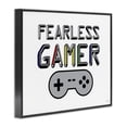 thumbnail image 2 of Stupell Industries Contemporary Fearless Gamer Retro Black Framed Giclee Art, 14 x 11, by Yass Naffas Designs, 2 of 8