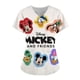 thumbnail image 3 of Mickey Mouse Disney Cuello en V Salón de belleza Médico de mascotas 2024 Uniforme de enfermera superior Top de mujer 2023 Ropa de enfermería de bolsillo Hospital, 3 of 5
