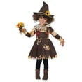 thumbnail image 1 of Girls Toddler Pumpkin Patch Scarecrow Costume, 1 of 2