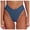 Navy, variant on Women's V Cut High Waisted Bikini Bottom High Cut Swimsuit Bathing Suit Bottoms for Beach Pool