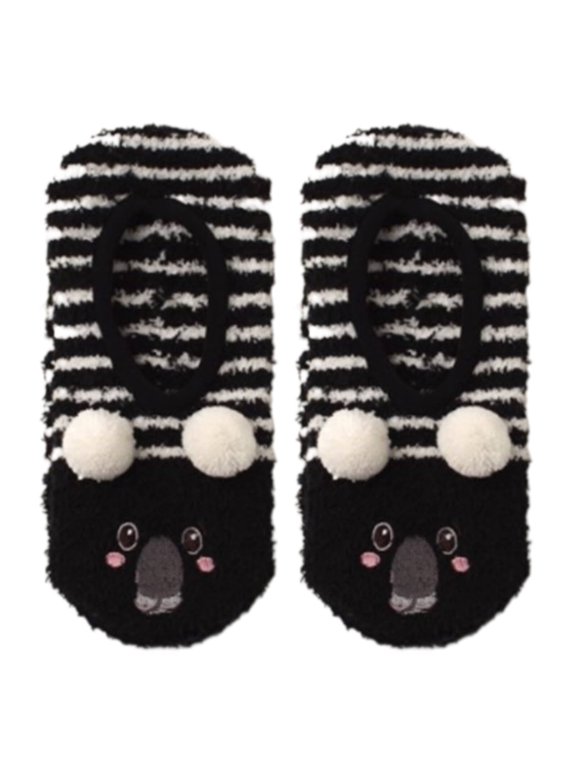 2026 New Socks Lock the Temperature Fluffy Socks Thick and Warm Upgrade Inner Lining Grippy Socks Woman Style3 for Winter Outdoor Activities Hiking Home Use Cold Weather Protection Lounging