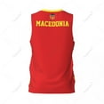 thumbnail image 4 of North Macedonia Flag Men Basketball Sports Jersey Running Fitness Multifunction Sleeveless tshirt Exclusive Custom Name Nunber, 4 of 9