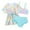 Light Blue-c, variant on Girls Swimsuits Size 10-12 3 Piece Ruffles Bikini Bottoms for Kids Funny Summer Rash Guard Tankini Set Girls Beach Swimwear Summer Beach Outfit