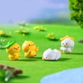 thumbnail image 2 of 5Pc Multifunctional Resins Duck Miniature Sculpture Tabletop Shelf Decors Cartoon Animal Figurines Home Office Ornaments, 2 of 7