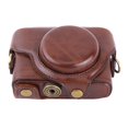 thumbnail image 2 of FYBTO PU Leather Case for Sony RX100 M3/M4 Camera Cover Protective Bag with Strap (coffee)-090601, 2 of 4