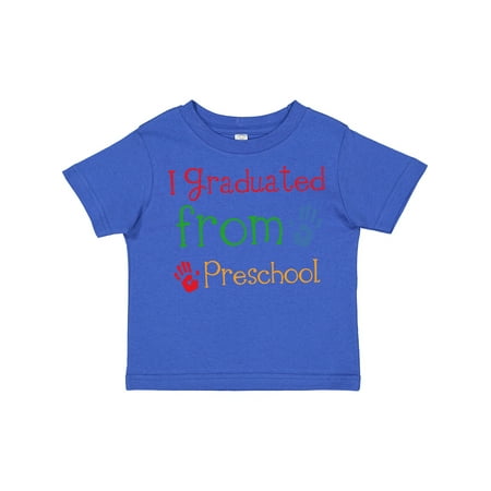 

Inktastic I Graduated from Preschool Gift Toddler Boy or Toddler Girl T-Shirt