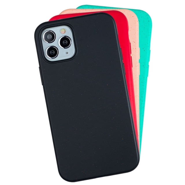 Funda para iPhone 12 Pro Max, Case InstaCase Biodegradable Menta EcoFriendly iPhone 12 Pro Max, Protector para iPhone 12 Pro Max Biodegradables
