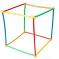 thumbnail image 5 of Zonhebin 204pc STEM Building Toys for Kids Construction Straws with Wheels Set, 5 of 5