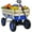 Blue, variant on Kumix Wagon Cart for Kids, Heavy Duty Utility Wagon with 10'' Air Tires, Removable Sides, 330LBS Capacity for 2 Kids, All-Terrain Pulling Beach Cart, Garden Wagon Cart, Blue