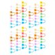 thumbnail image 1 of unbranded 48Ud Cubiertas De Silicona Para Paja Tapones Decorativos Y Reutilizables Multicolor, 1 of 8